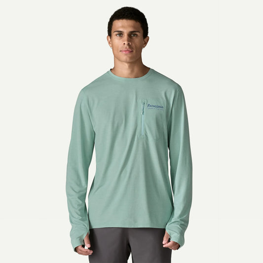 Men's Long-Sleeved Capilene® Cool Sun Shirt - Water People Banner - US 7099