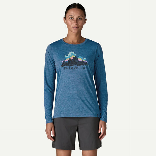 Women's Long-Sleeved Capilene® Cool Daily Shirt - Fitz Roy Nimbus - US 2122