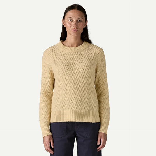 Women's Recycled Wool-Blend Crewneck Sweater - US 0900