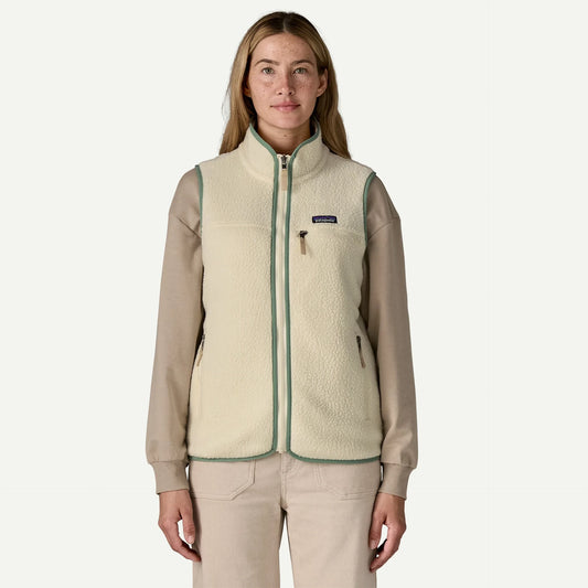 Women's Retro Pile Fleece Vest - US 1950