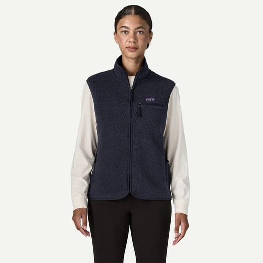 Women's Retro Pile Fleece Vest - US 3264