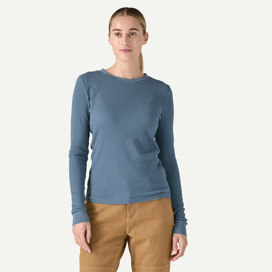 Women's Work Waffle Crewneck - US 6888