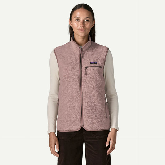 Women's Retro Pile Fleece Vest - US 2464