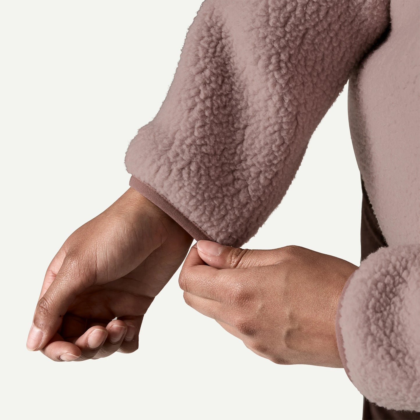 Women's Retro Pile Marsupial Fleece Pullover - US 5720
