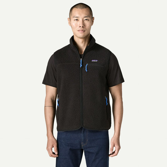 Men's Retro Pile Fleece Vest - US 2428