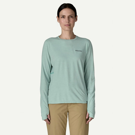 Women's Long-Sleeved Capilene® Cool Sun Shirt - Peak Visions - US 6411