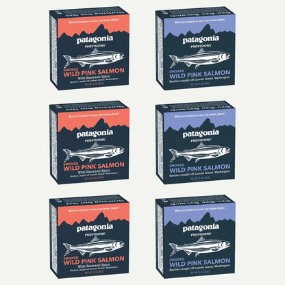Canned Smoked Wild Pink Salmon Variety Pack - US 4600