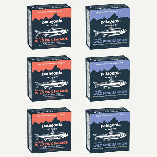 Canned Smoked Wild Pink Salmon Variety Pack - US 4600