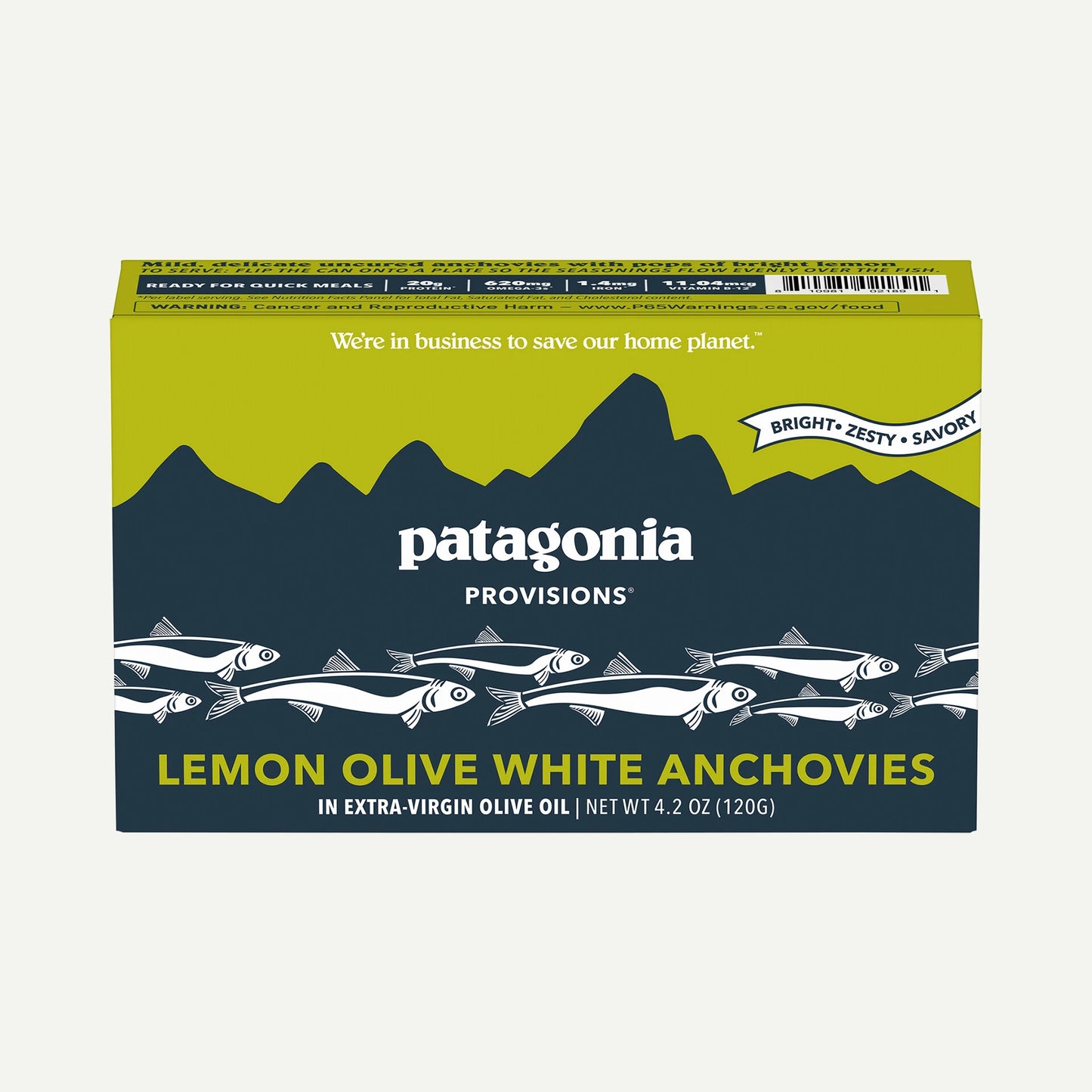 Lemon Olive Spanish White Anchovies - US 4725