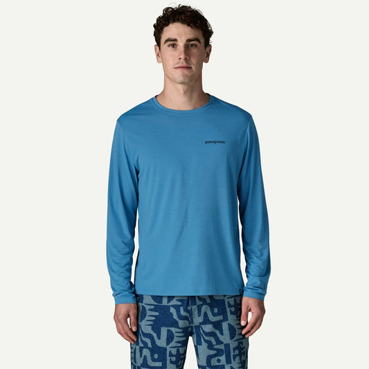 Men's Long-Sleeved Capilene® Cool Daily Shirt - Boardshort Logo - US 3562