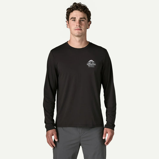 Men's Long-Sleeved Capilene® Cool Daily Shirt - Great Waves - US 4829