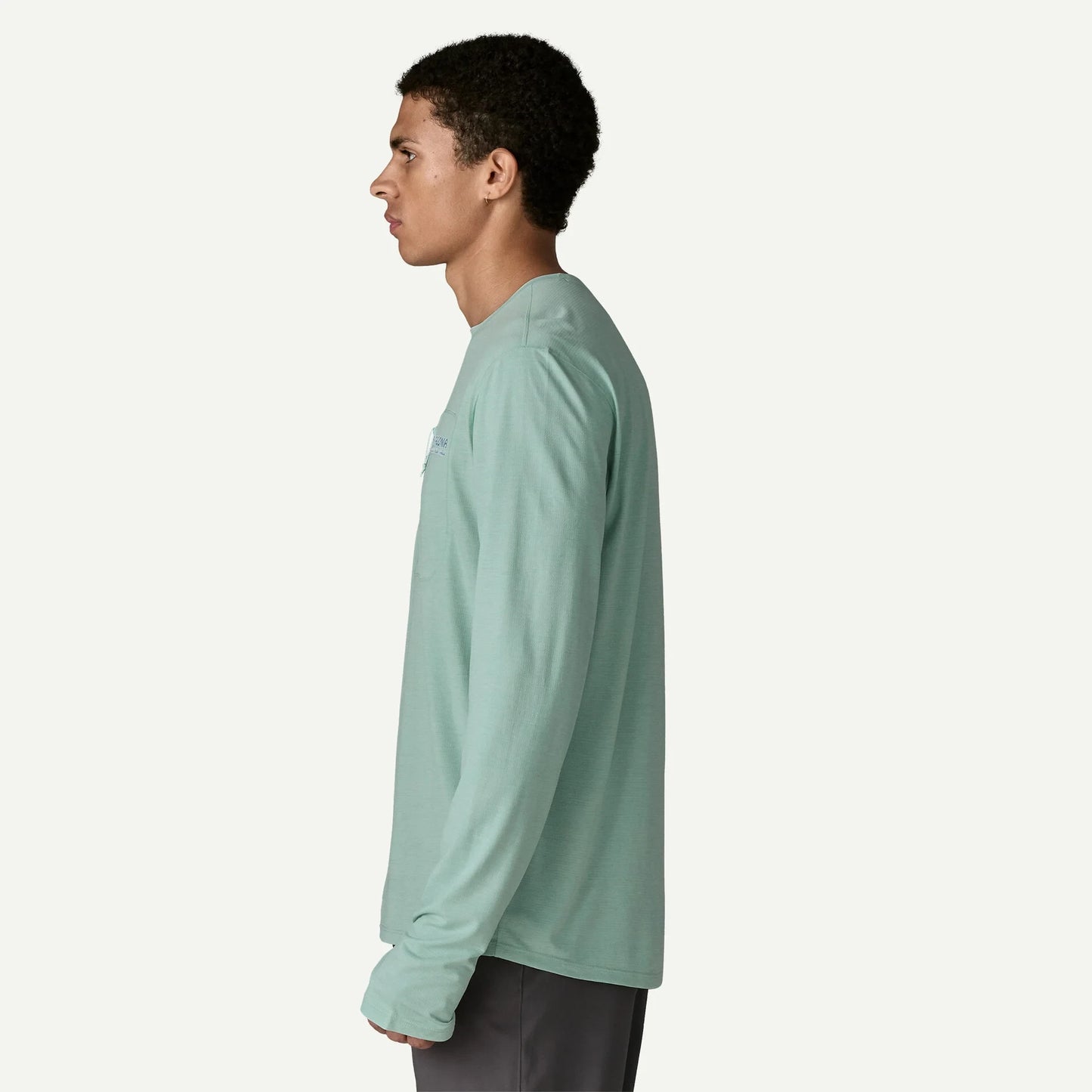 Men's Long-Sleeved Capilene® Cool Sun Shirt - Water People Banner - US 7099