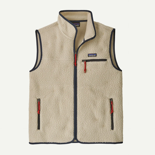 Men's Retro Pile Fleece Vest - US 8037