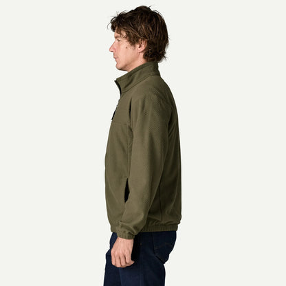 Men's Textured Fleece Jacket - US 6706