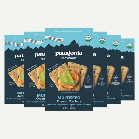 Organic Multiseed Crackers - US 6186