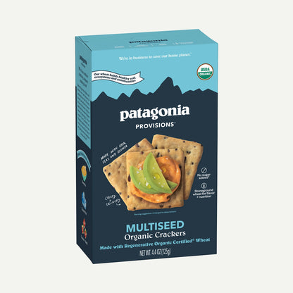 Organic Multiseed Crackers - US 6186