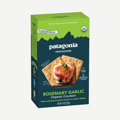 Organic Rosemary Garlic Crackers - US 3893