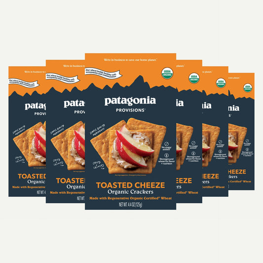 Organic Toasted Cheeze Crackers - US 9495
