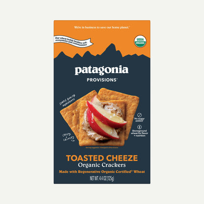 Organic Toasted Cheeze Crackers - US 9495