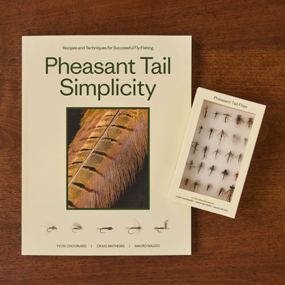 "Pheasant Tail Simplicity: Recipes and Techniques for Successful Fly Fishing" (by Yvon Chouinard, Craig Mathews, and Mauro Mazzo) - US 5664