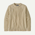 Recycled Wool-Blend Cable-Knit Crewneck Sweater - US 1683