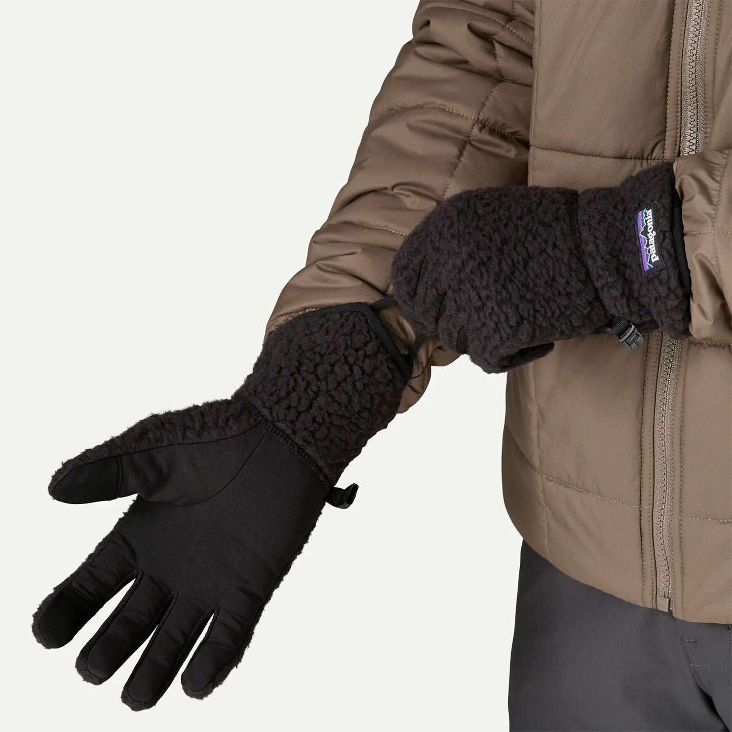 Retro Pile Fleece Gloves - US 3718