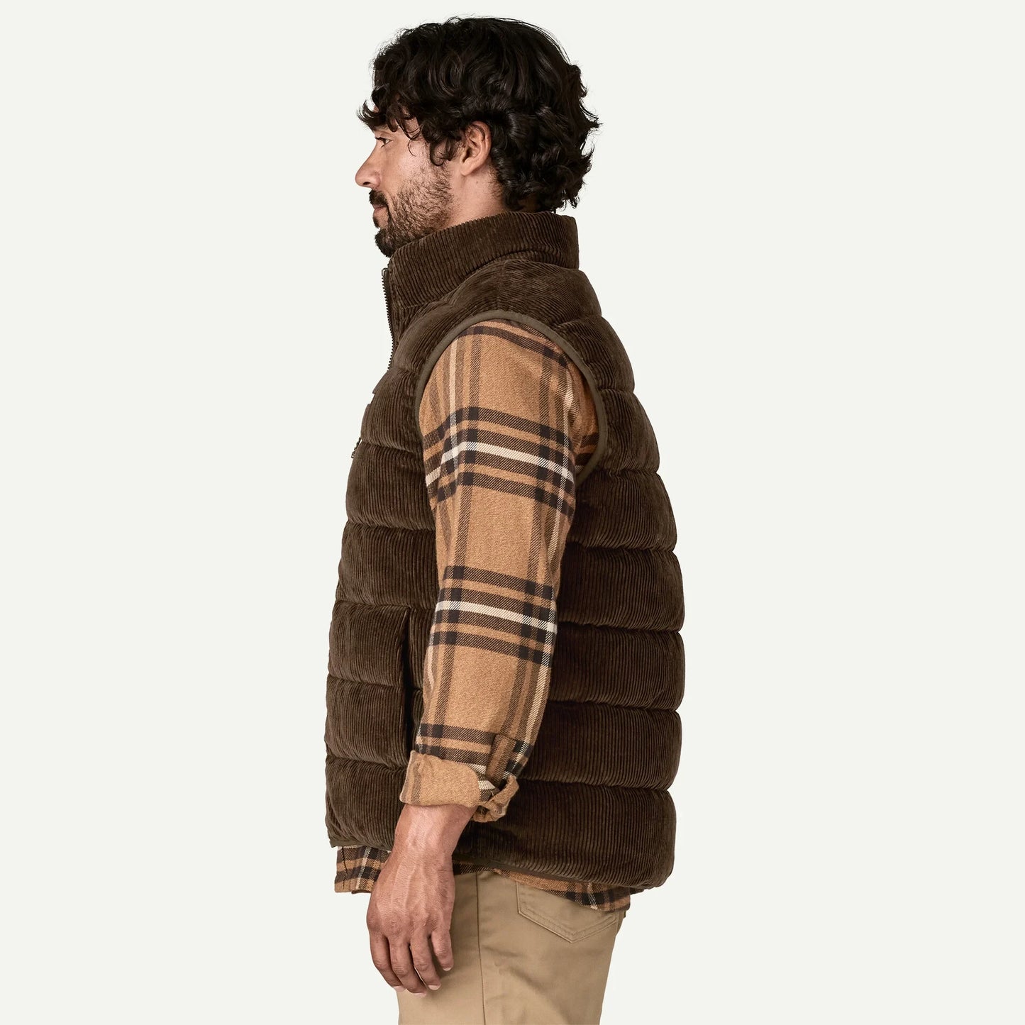Reversible Cotton Down Vest - US 6313