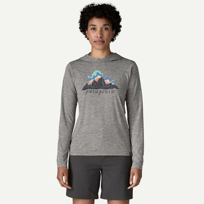 Women's Capilene® Cool Daily Hoody - Fitz Roy Nimbus - US 4674