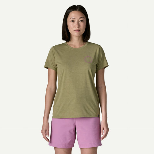 Women's Capilene® Cool Daily Shirt - Spoke Stencil - US 1333