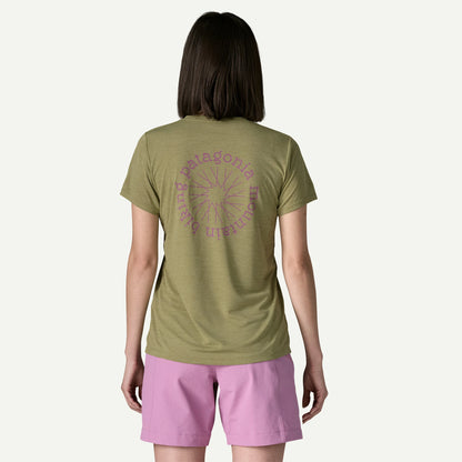 Women's Capilene® Cool Daily Shirt - Spoke Stencil - US 1333