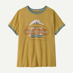 Women's Great Waves Ringer Tee - US 3822