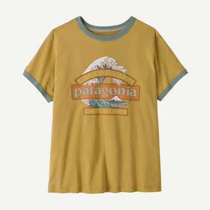 Women's Great Waves Ringer Tee - US 3822