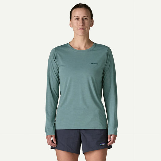 Women's Long-Sleeved Capilene® Cool Daily Shirt - Boardshort Logo - US 2965