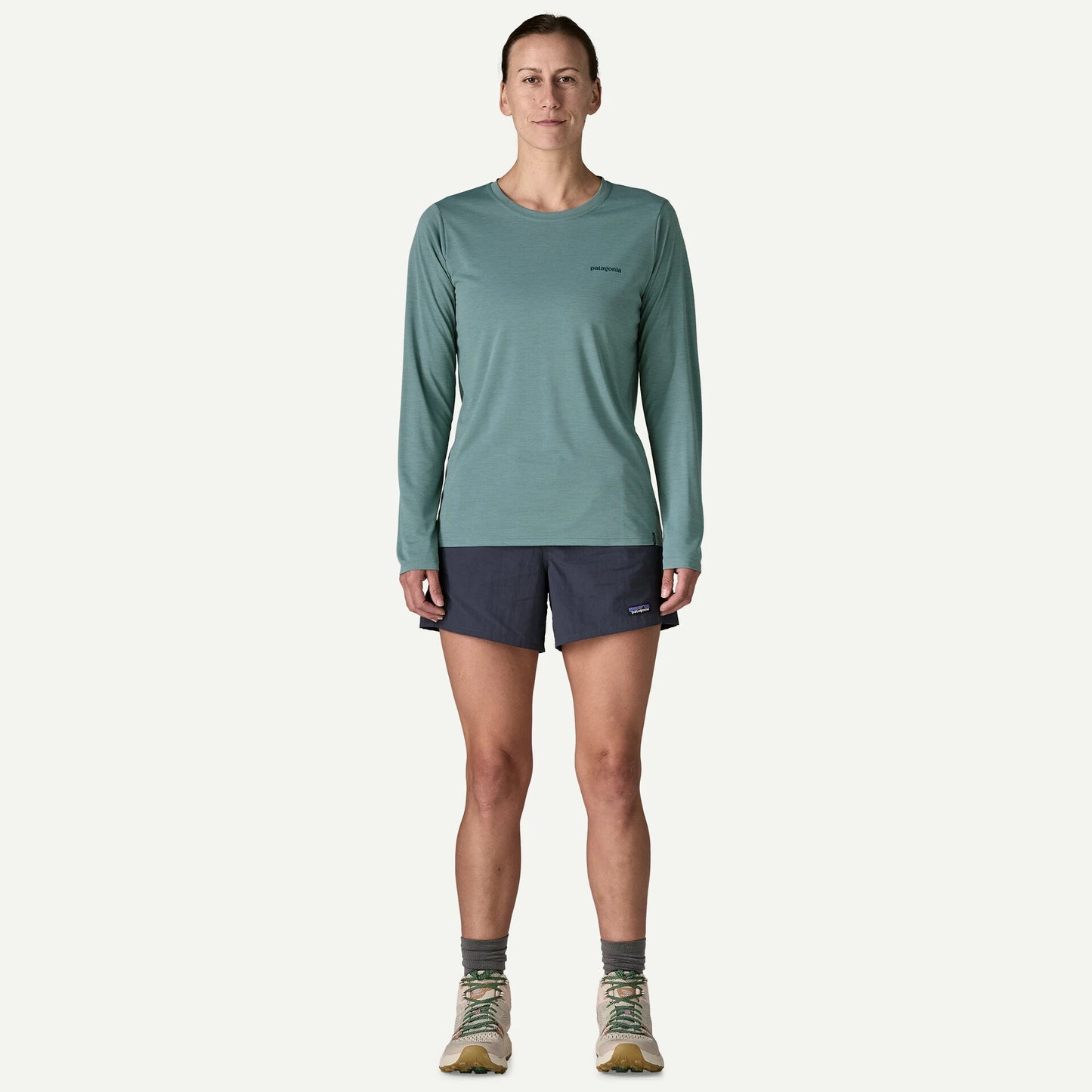 Women's Long-Sleeved Capilene® Cool Daily Shirt - Boardshort Logo - US 2965