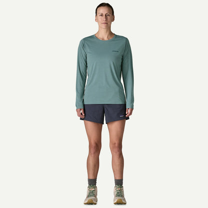 Women's Long-Sleeved Capilene® Cool Daily Shirt - Boardshort Logo - US 2965