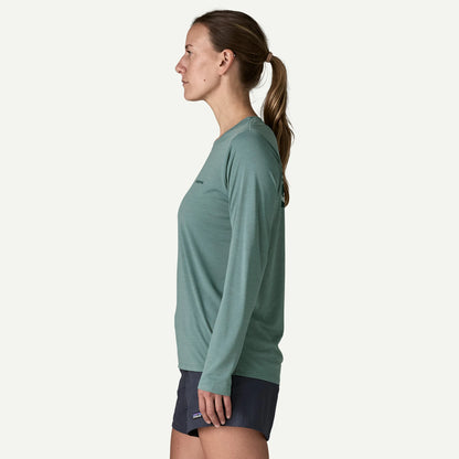 Women's Long-Sleeved Capilene® Cool Daily Shirt - Boardshort Logo - US 2965