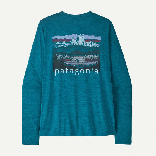 Women's Long-Sleeved Capilene® Cool Daily Shirt - Fitz Roy Foothills - US 5295