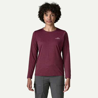 Women's Long-Sleeved Capilene® Cool Daily Shirt - Fitz Roy Foothills - US 5295