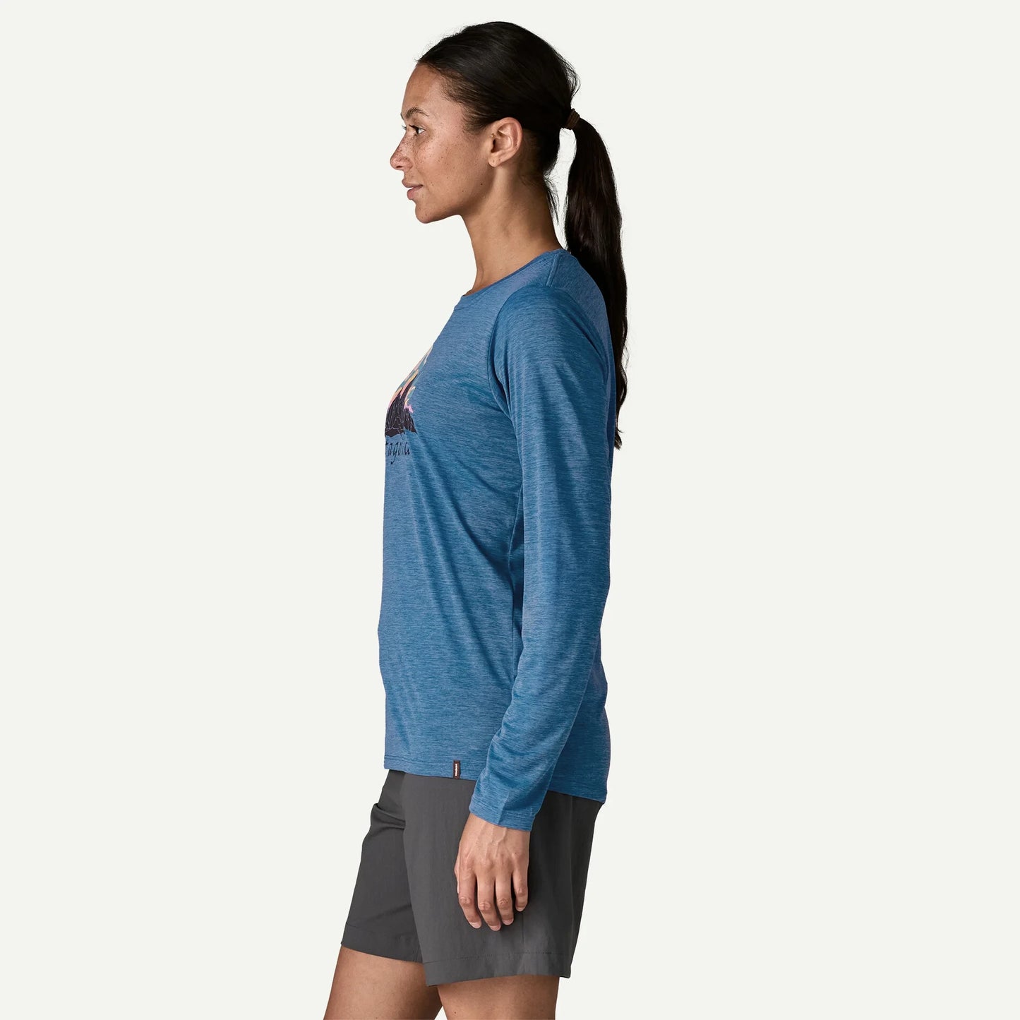 Women's Long-Sleeved Capilene® Cool Daily Shirt - Fitz Roy Nimbus - US 4606