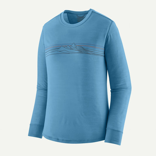 Women's Long-Sleeved Capilene® Cool Merino Blend Graphic Shirt - US 8441