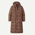 Women's Silent Down Long Parka - US 3819