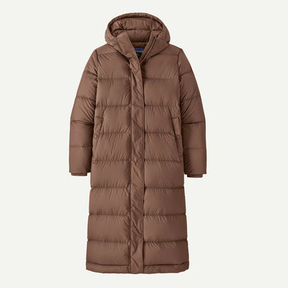 Women's Silent Down Long Parka - US 3819