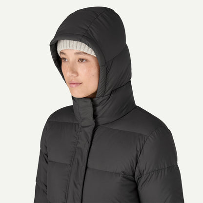 Women's Silent Down Long Parka - US 3819