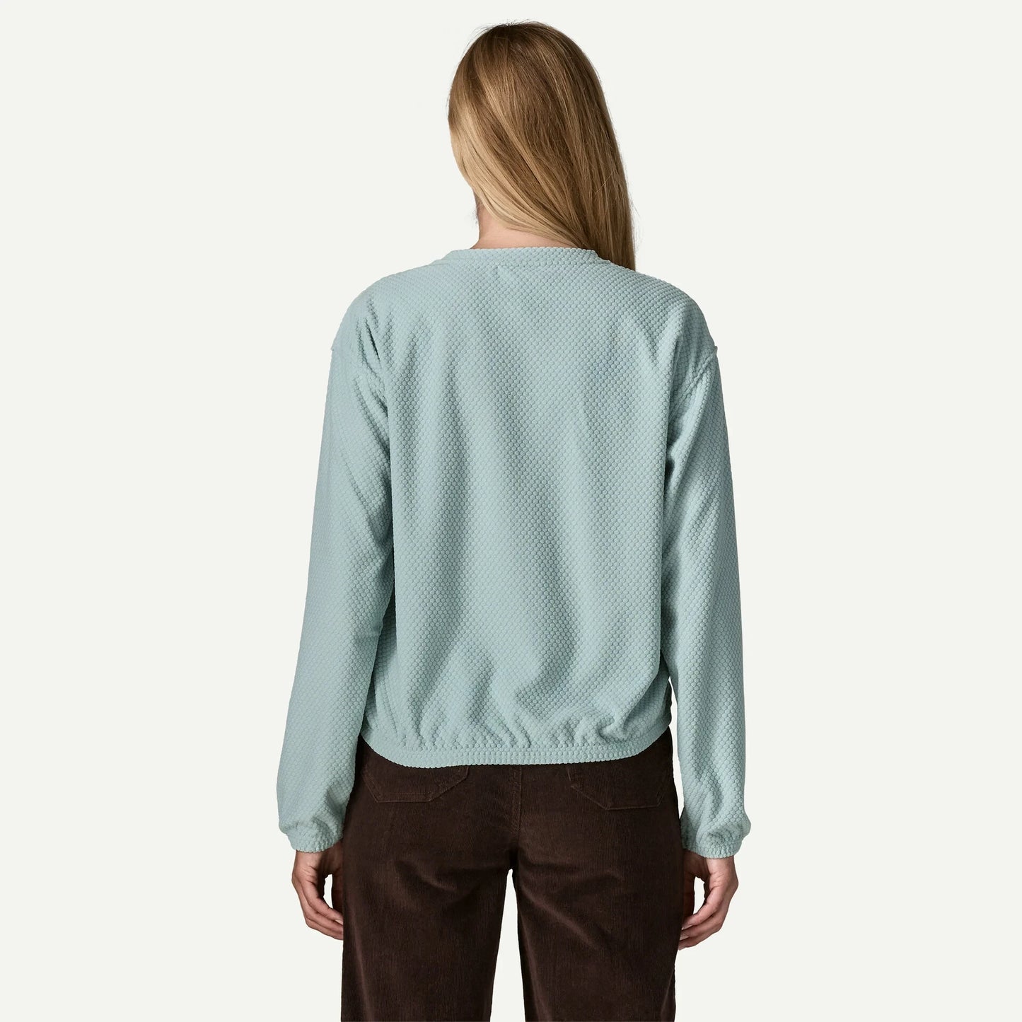 Women's Textured Fleece Crewneck - US 8385