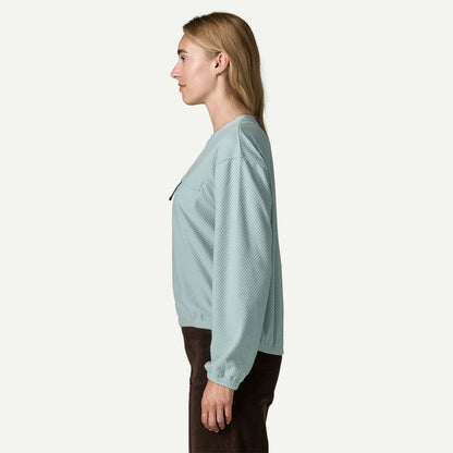 Women's Textured Fleece Crewneck - US 8385