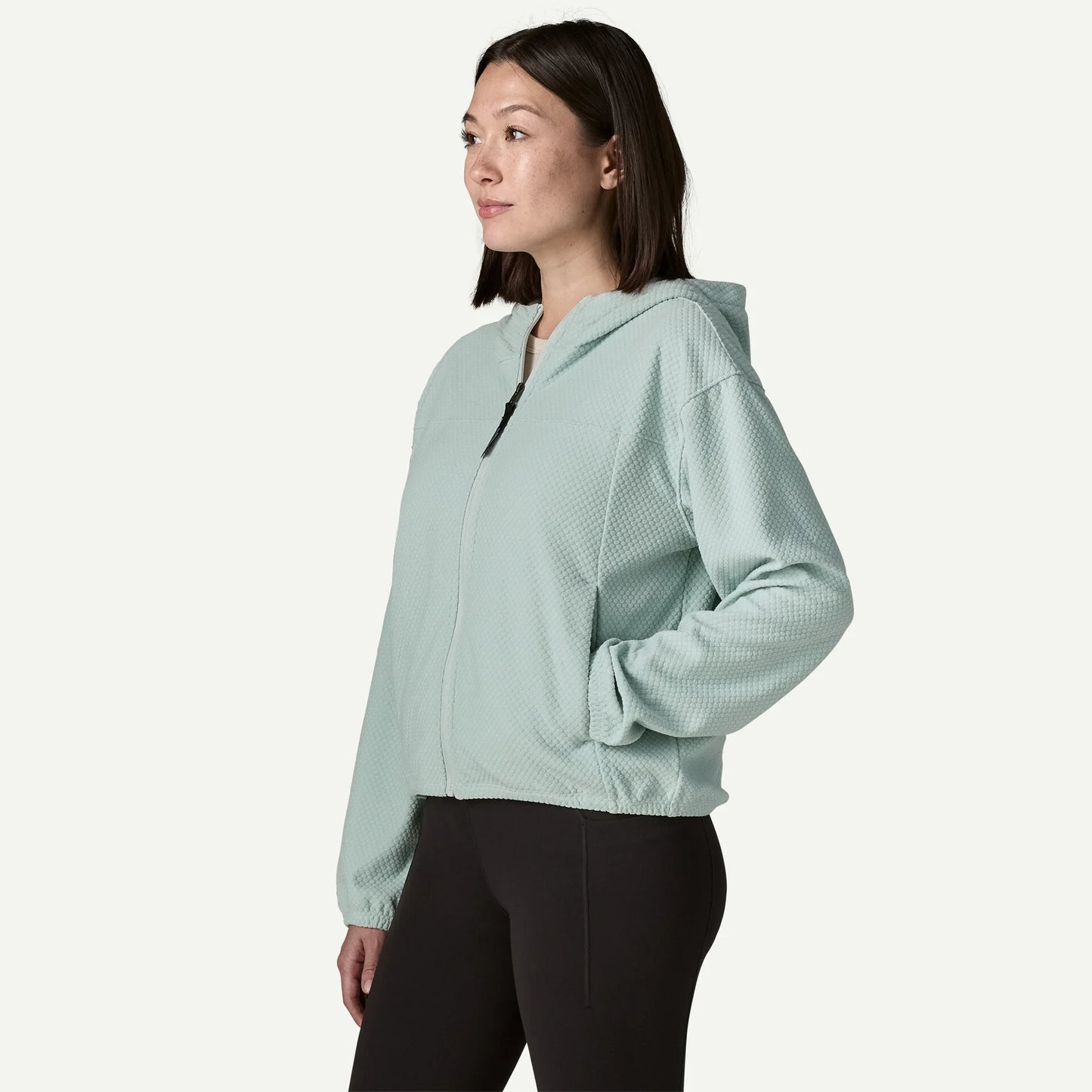 Women's Textured Fleece Hoody - US 6393