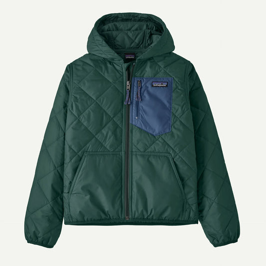 Kids' Diamond Quilted Hoody - US 5316
