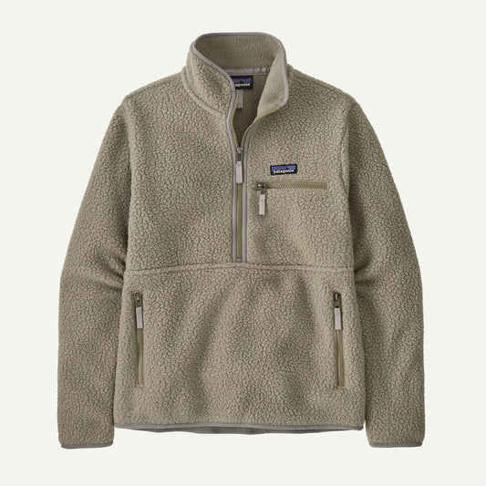 Women's Retro Pile Fleece Marsupial Pullover - US 9209