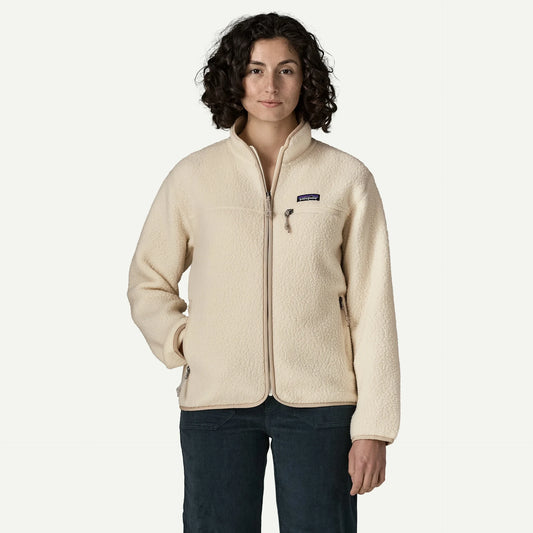 Women's Retro Pile Fleece Jacket - US 7677