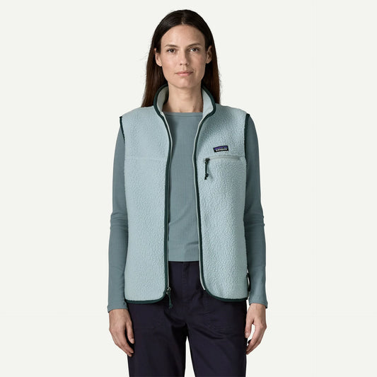 Women's Retro Pile Fleece Vest - US 7773